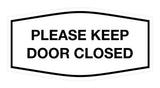 Signs ByLITA Fancy Please Keep Door Closed Sign