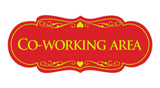 Signs ByLITA Designer Co-Working Area Sign