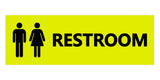 Signs ByLITA Basic Unisex Restroom Sign