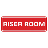 Riser Room Door / Wall Sign