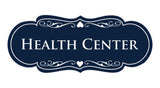 Signs ByLITA Designer Health Center Sign