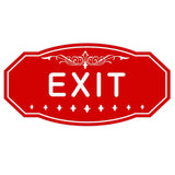 EXIT Victorian Door / Wall Sign