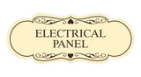 Signs ByLITA Designer Electrical Panel Sign