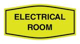 Fancy Electrical Room Sign