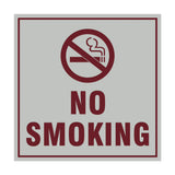 Square No Smoking Sign