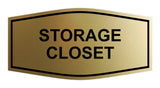 Signs ByLITA Fancy Storage Closet Sign