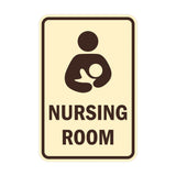 Portrait Round Nursing Room Sign