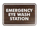 Signs ByLITA Classic Emergency Eye Wash Station Sign