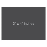 3" x 4" Engraved Nameplate
