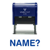 Name? Stamp