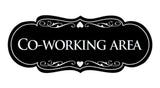 Signs ByLITA Designer Co-Working Area Sign