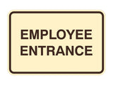 Signs ByLITA Classic Framed Employee Entrance Sign