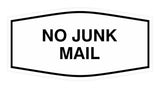 Signs ByLITA Fancy No Junk Mail Sign