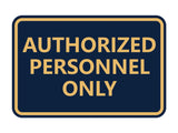 Signs ByLITA Classic Framed Authorized Personnel Only Sign