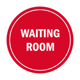 Signs ByLITA Circle Waiting Room Sign