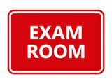 Signs ByLITA Classic Exam Room Sign