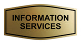 Signs ByLITA Fancy Information Services Sign