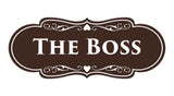 Signs ByLITA Designer The Boss Sign