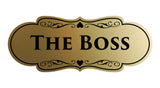 Signs ByLITA Designer The Boss Sign