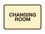 Signs ByLITA Classic Changing Room Sign