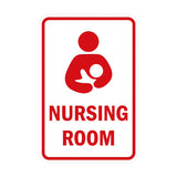 Portrait Round Nursing Room Sign