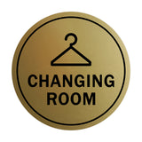 Signs ByLITA Circle Changing Room Sign