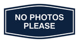 Signs ByLITA Fancy No Photos Please Sign