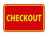 Signs ByLITA Classic Checkout Sign