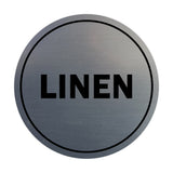Signs ByLITA Circle Linen Sign
