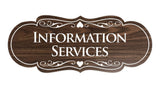 Signs ByLITA Designer Information Services Sign
