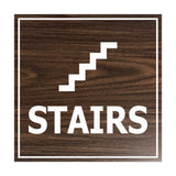 Signs ByLITA Square Stairs Sign