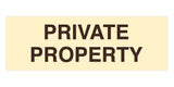 Signs ByLITA Basic Private Property Sign