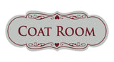 Signs ByLITA Designer Coat Room Sign