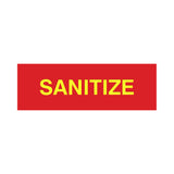 Signs ByLITA Basic Sanitize Sign