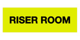 Signs ByLITA Basic Riser Room Sign