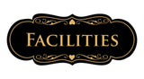 Signs ByLITA Designer Facilities Sign