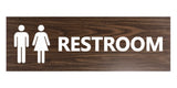 Signs ByLITA Basic Unisex Restroom Sign