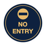 Signs ByLITA Circle No Entry Sign