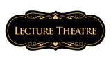 Signs ByLITA Designer Lecture Theatre Sign