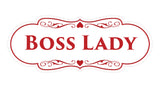 Signs ByLITA Designer Boss Lady Sign