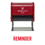 Reminder Self Inking Rubber Stamp