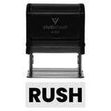 RUSH Self-Inking Office Rubber Stamp