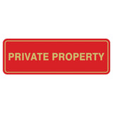 Standard Private Property Sign