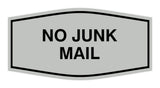 Signs ByLITA Fancy No Junk Mail Sign