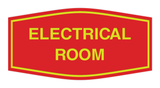 Fancy Electrical Room Sign