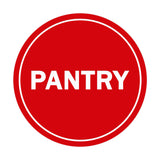 Signs ByLITA Circle Pantry Sign
