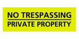 Signs ByLITA Basic No Trespassing Private Property Sign