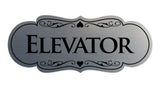 Signs ByLITA Designer Elevator Sign