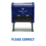 Please Correct Rubber Stamp