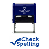 CHECK SPELLING Teacher Self Inking Rubber Stamp